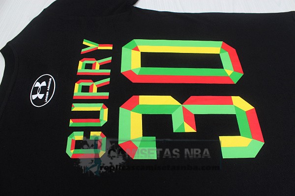 Camiseta Manga Corta Under Curry Negro
